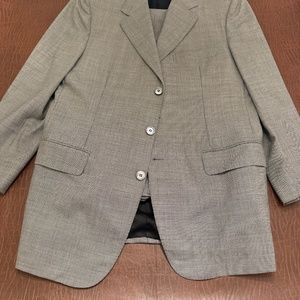 Men’s custom Bijan suit